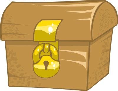 Closed treasure chest clipart - WikiClipArt