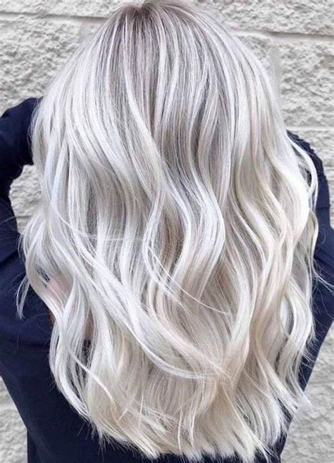 46 Platinum Pearl Blonde Hair Colors For Long Hair #blondehair #platinumblondeha... - #Blonde # ...