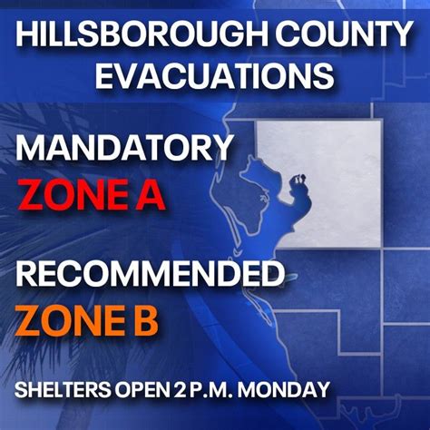 FOX 13 Tampa Bay on Twitter: "EVACUATIONS ORDERED: Hillsborough County ...