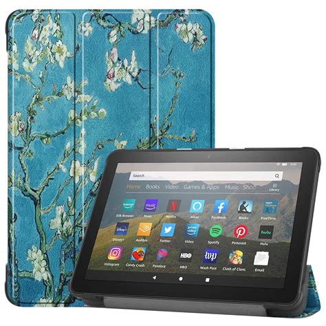 Allytech Amazon New Kindle Fire HD 8 Case (8-inch Display, 10th ...