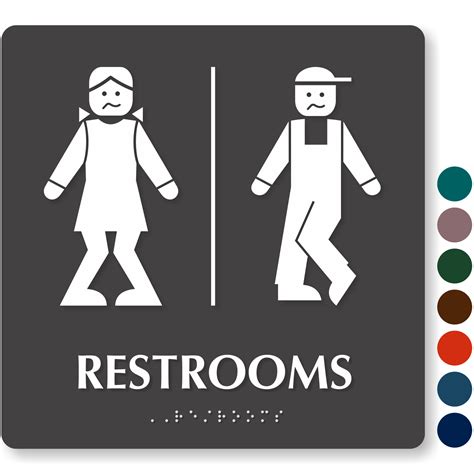 Free Printable Bathroom Signs