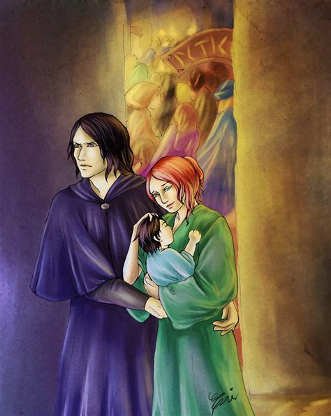 Snape Lily - Cautious Safety by artisteri | Snape and lily, Harry ...