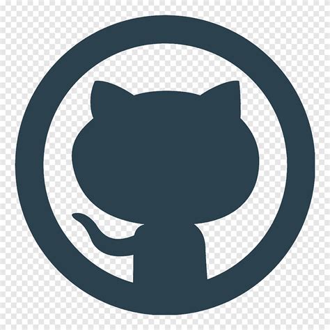 Gray and blue cat illustration, GitHub Computer Icons Logo, Github, mammal, cat Like Mammal png ...