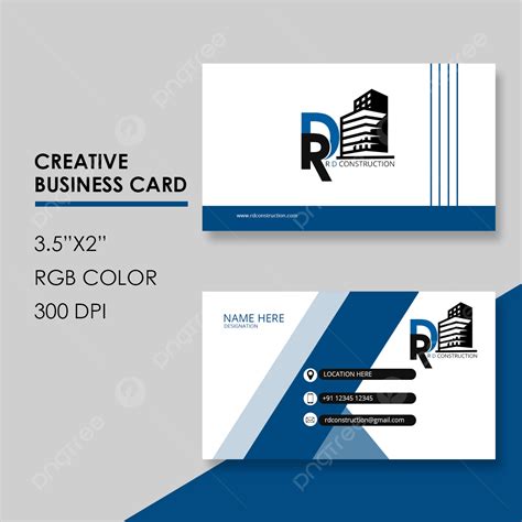 Business Card Template Download on Pngtree