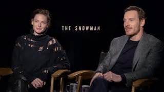 Rebecca Ferguson & Michael Fassbender Interview - The Snowman ...