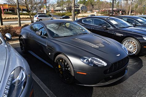 matte black aston martin v12 vantage by Hcitron on DeviantArt