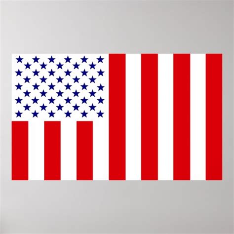 United States Civilian Flag of Peace Poster | Zazzle.com