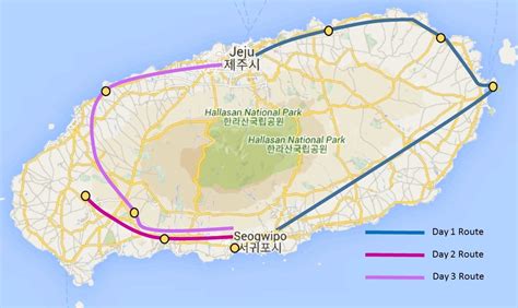 Jeju Air Route Map