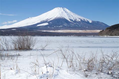 Mt.Fuji winter stock image. Image of scenery, oriental - 29840489