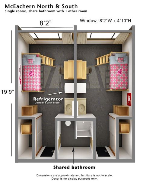 Housing & Residence Life | Dorm room layouts, Dorm layout, Dorm design