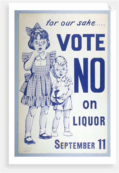 Prohibition Poster posters & prints by Corbis