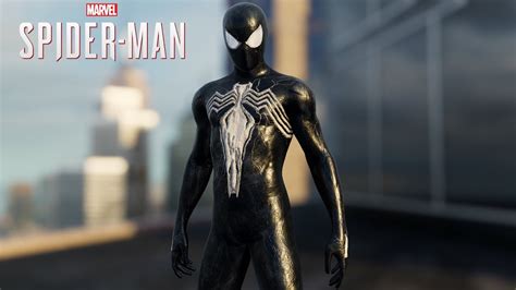 Spider-Man PC - Tom Holland MCU Symbiote Suit MOD Free Roam Gameplay ...