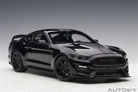 Ford Shelby GT-350R (Shadow Black with Black Stripes) | AUTOart