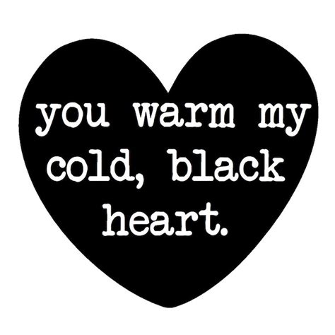 Cold, Black, Heart Greeting Card Cold, Black, Heart Greeting Cards ...