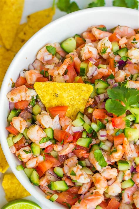 Easy Raw Shrimp Ceviche Recipe | Deporecipe.co