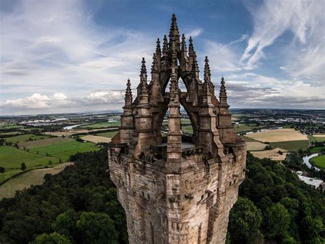 Wallace Monument, Stirling William Wallace, Fantasy Landscape ...