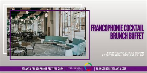 Francophonie Cocktail Brunch Buffet | Atlanta Francophonie Festival ...