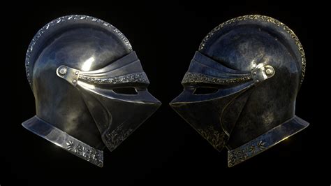 ArtStation - Medieval Knight Helmet | Resources