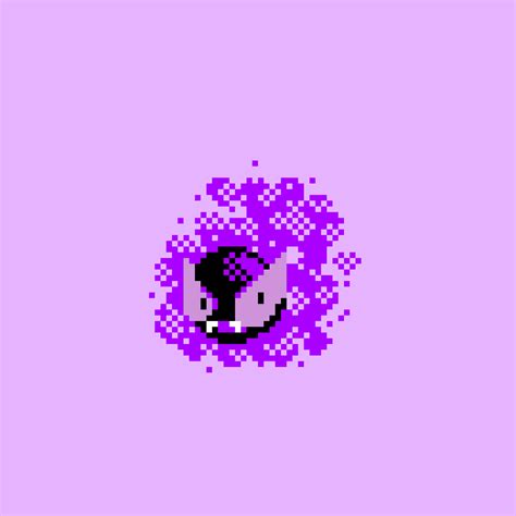 Gastly Pokemon : r/PixelArt