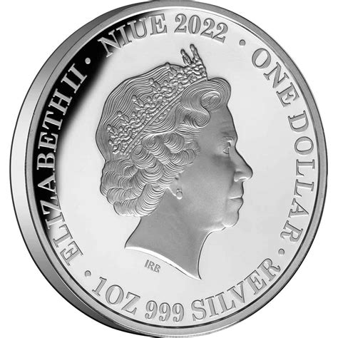 2022 $1 Queen Elizabeth II Tribute 1oz Gold-plated Silver Proof Coin - Aussie Coins and Notes