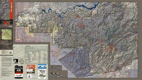 Arizona Hunt Unit 24B Map | Flatline Maps