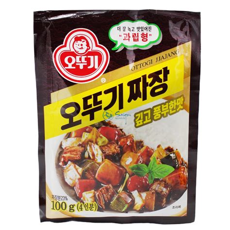 Ottogi Jjajang Saucen Pulver aus schwarzen Bohnen 100g