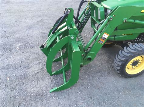 Brush Grapple for John Deere Compact tractor Loader