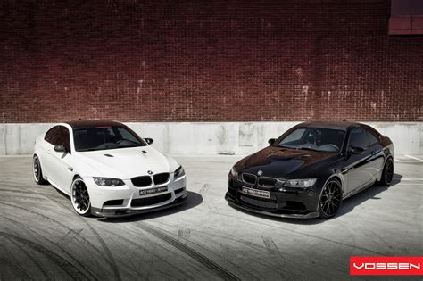 Two black BMW sedans, car, BMW, white cars, black cars HD wallpaper ...