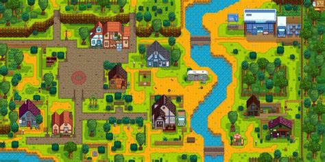 Stardew Valley: Where Every NPC Is Located On The Map