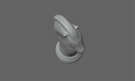 ArtStation - Horse Chess Game Piece - 3D model and STL Printable ...