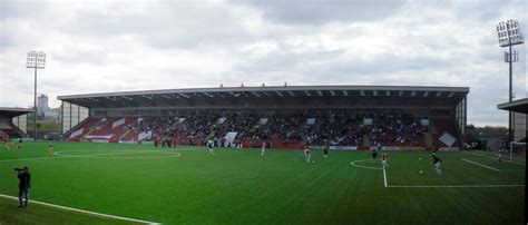 Excelsior Stadium, Main Stand from east | Stitch of two phot… | Flickr