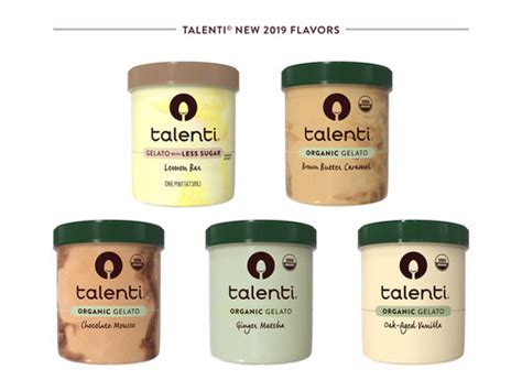 Talenti® Gelato & Sorbetto Announces New 2019 Flavors