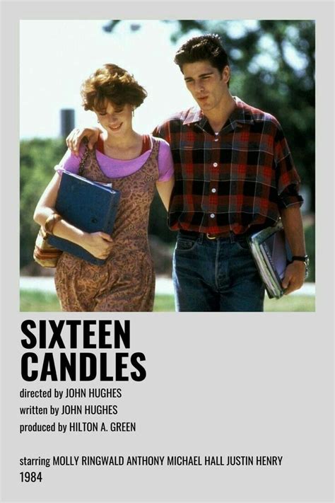 Sixteen candles poster in 2020 | Movie posters minimalist, Movie posters vintage, Film posters ...