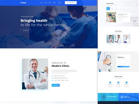 10+ Amazing Free Medical Website Templates in HTML and CSS