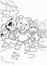 Free Printable Coloring Pages Jakers Piggley Winks 35 sketch template