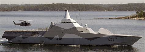 Visby class Corvette Royal Swedish Navy Svenska Marinen