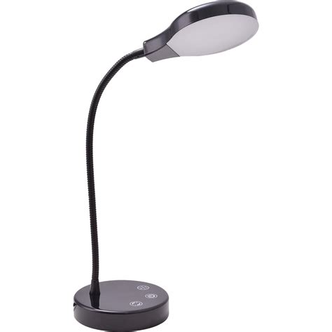 Mainstays 3.5 Watt Dimmable LED Desk Lamp with USB Port, Black - Walmart.com