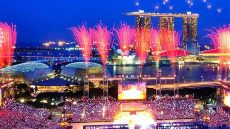 National Day Parade in Singapur ist eine große Veranstaltung