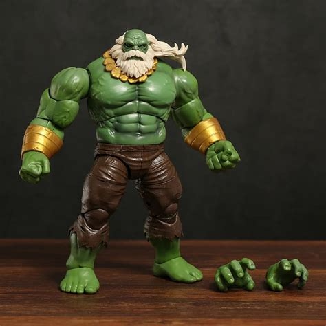 Marvel Legends Series Bruce Banner Maestro Hulk Pulgadas Figura De ...