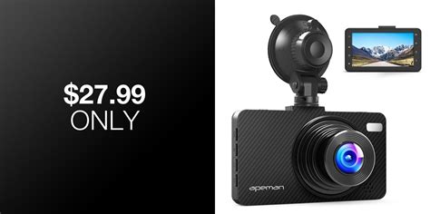 APEMAN Is Offering A 1080p Dash Cam For Just $27.99 Today, Grab One Up And Keep Your Drives Safe ...