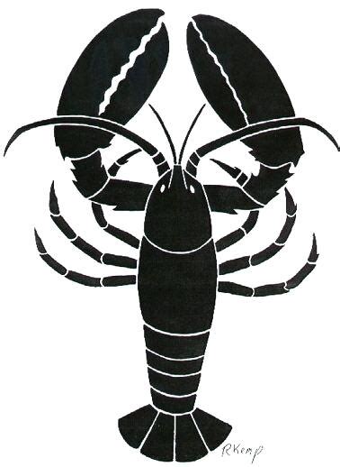 Lobster Silhouette | Free download on ClipArtMag