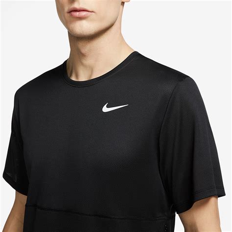 Nike Breathe T-Shirt - Black/Black/Reflective Silv - Mens Clothing