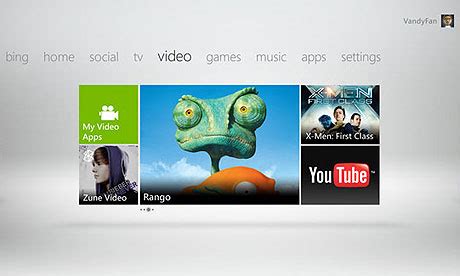 Xbox 360 update brings VoD, voice control, social apps