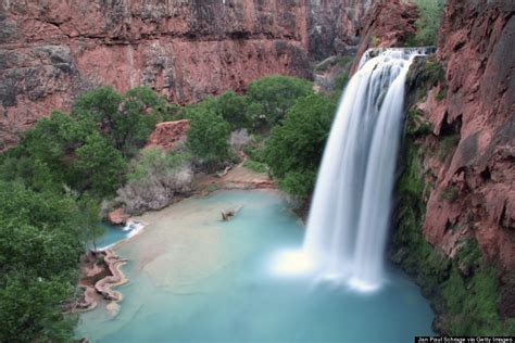 There Are Hidden Waterfalls In The Grand Canyon | HuffPost