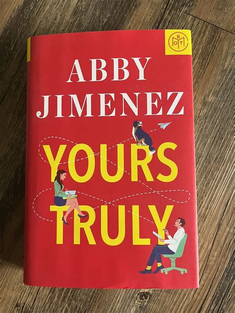 Yours Truly by Abby Jimenez (2023, Hardcover) BOTM Edition Brand New 9781538740439 | eBay