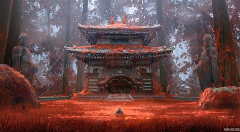 Tuan-Vo-concept-art-design-18-Red-temple | Concept Art World