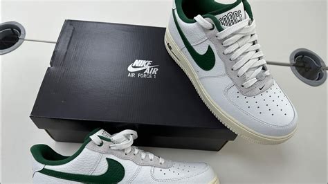 Nike Air Force 1 ‘07 LX in summit white and gorge green. Review and on ...