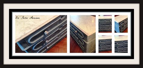 Marble Top Dresser Makeover - Lynn Fern