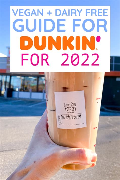 The Ultimate 2022 Dunkin’ Donuts Vegan Guide (Dairy Free Tips) - Eat or Drink