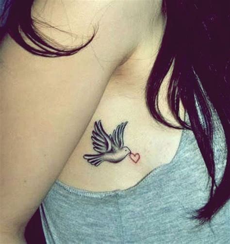 46 Impressive and Peaceful Dove Tattoo Designs A Tattoo, Body Art Tattoos, Cool Tattoos, Dragon ...